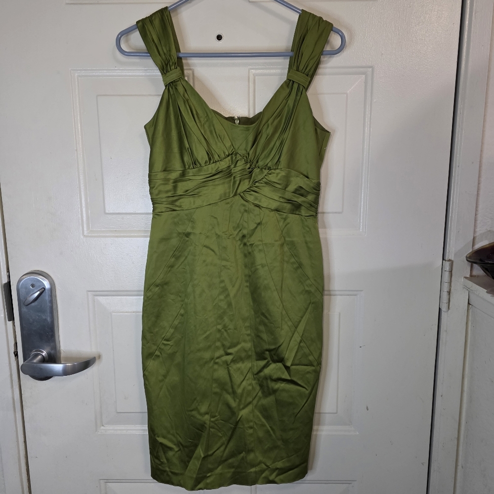 Jones New York Dress Petite Formal‎ Green Size 8 Petite